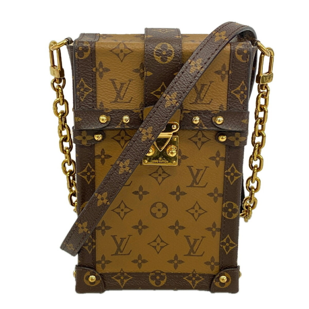 LOUIS VUITTON Authentic Brown Monogram Pochette Shoulder Bag